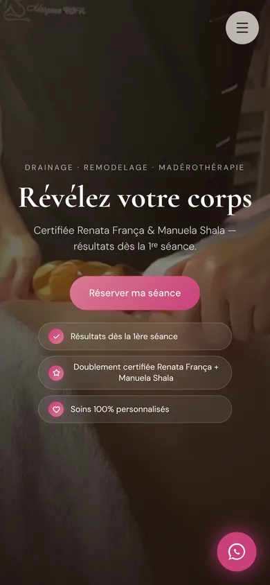 Margaux CDR sur mobile